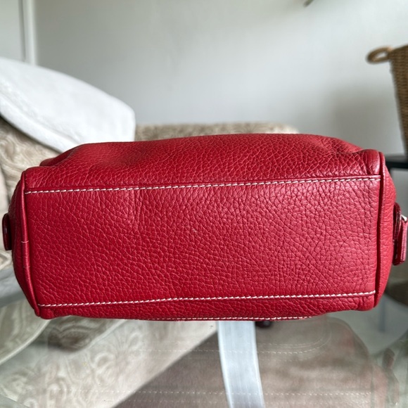 Leather Red Purse Made in Italy GUIA’S - Picture 6 of 9
